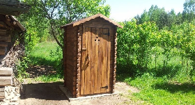 Дизайн туалета на даче