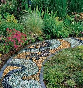 Идеи для дорожек из камня: оригинальные покрытия для вашего сада